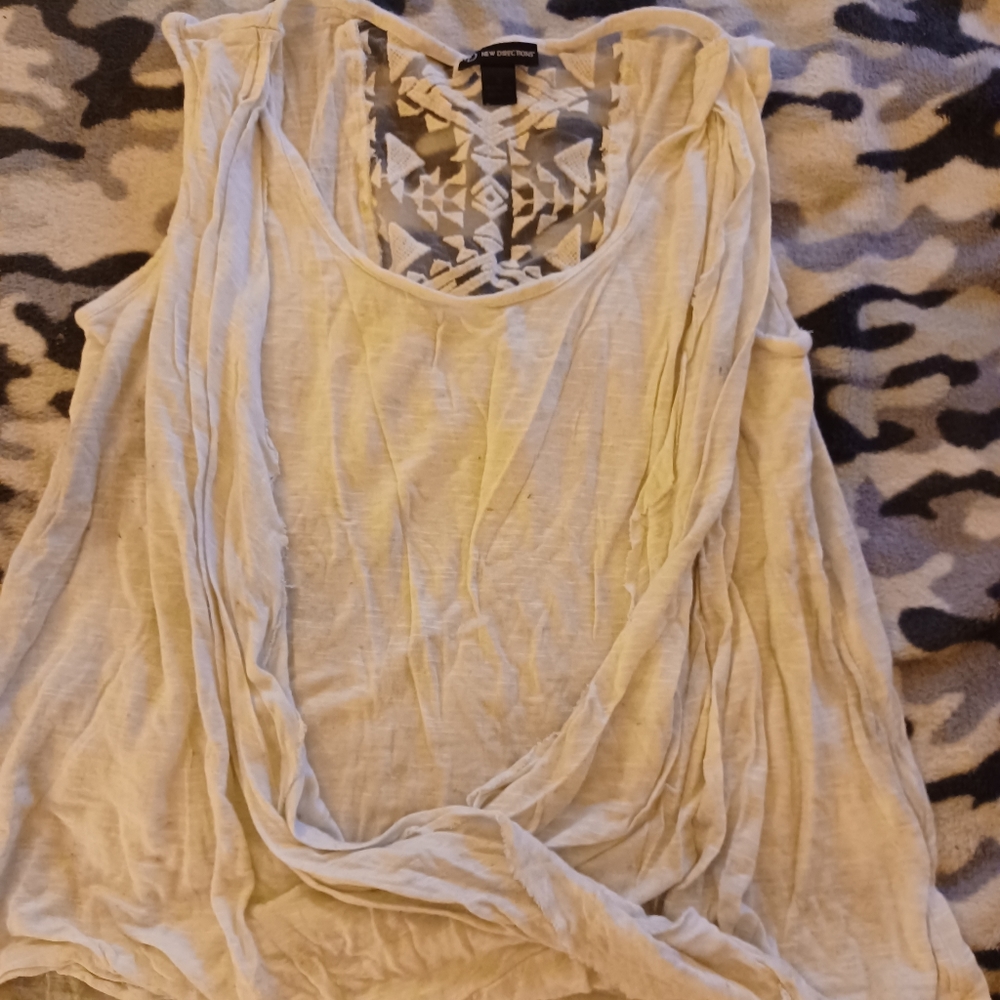 Lace Back Tank